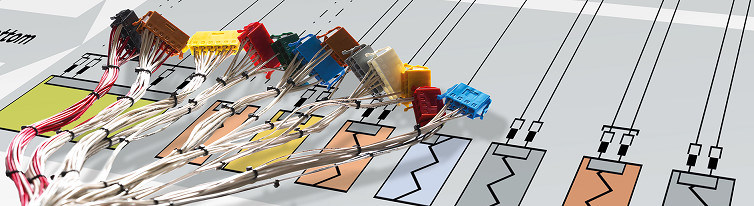 Excavator Wiring Harness