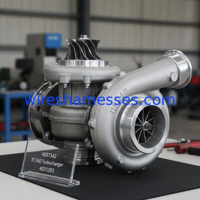 4037342  EC360 Excavator Turbocharged D12 Engine Supercharger  4031293