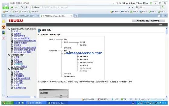 EMPS3 Isuzu Engine Detector 4HK1 Software ZX-3 Hitachi Excavator Detector