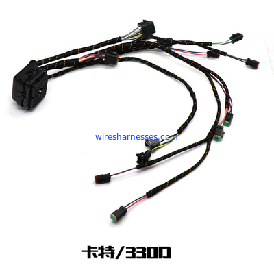 E330D Excavator 2358202 Universal Auto Wiring Harness For CAT C9 Engine