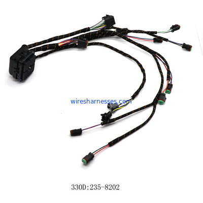 E330D Excavator 2358202 Universal Auto Wiring Harness For CAT C9 Engine