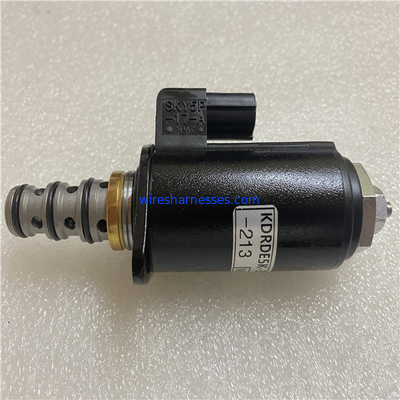 YN35V00049F1 SK200-8 Excavator Solenoid Valve 30C50-213 Throttle Solenoid Valve