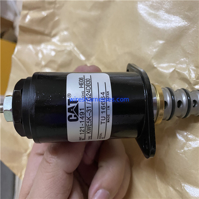 KWE5K-31/G24DB30 Hydraulic Solenoid Valve For CAT Excavator 121-1491